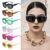 Vintage Thick Frame Sqaure Sunglasses Men Fashion Jelly Color Male Shades Eyewear Women Sun Glasses Outdoor Fishing Eyeglasses